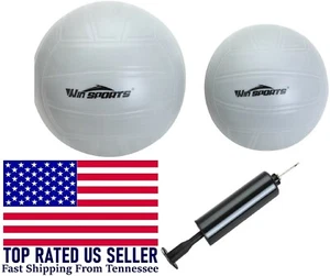 2 Pack WinSPORTS Mini Volleyball Gray 4.72" - 6.29" Dia. 12 cm - 16 cm Dia. - Bild 1 von 10