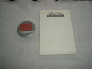 PIEDMONT AIRLINES  1987 pin back & First Class note pad - Picture 1 of 9