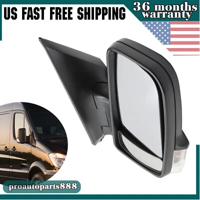 Right Side Mirror For 2006-2017 Mercedes Freightliner Dodge Sprinter 2500 3500 - Image 1 of 4