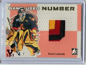 2006-07 ITG Heroes and Prospects Numbers #GUN37 Kevin Lalande 1 of 1