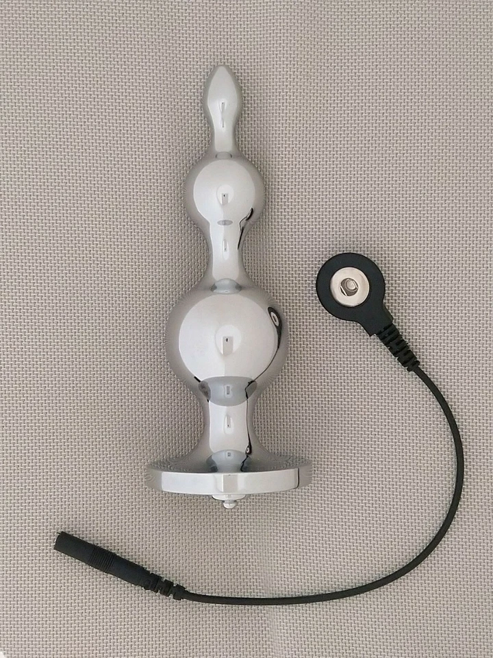 Anal / Vaginal Sonde Elektrode Edelstahl Reizstrom E-STIM ESTIM TENS EROSTEK  #1 - Bild 1 von 1