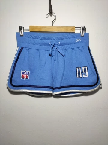 Reebok NFL Shorts Womens Titans Medium Blue White Football Ladies Cover