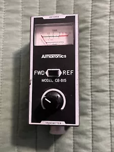 Vintage 80s Almotronics CB Radio Meter Model CB-815 - Picture 1 of 4