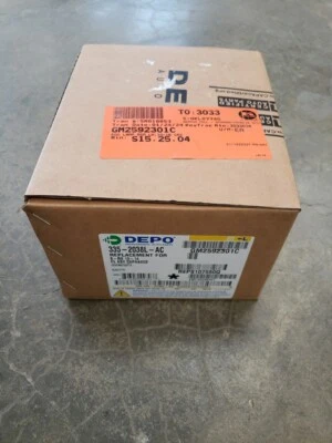 CAPA Driving Fog Light Front, Left GM2592301C Malibu SRX SS - Image 1 of 4