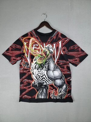 Venom t-shirt size Large double side Carnage all over print comic book Marvel - Image 1 of 4