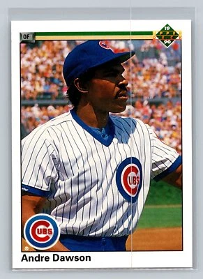 Andre Dawson 1990 Upper Deck #357 Chicago Cubs C25 - Image 1 of 2