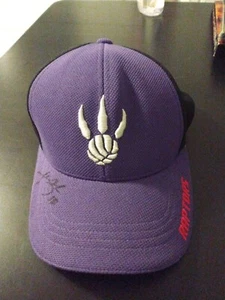 Nike NBA Cap hat Toronto Raptors Universal Stretch Fit. Autographed By ? - Picture 1 of 4