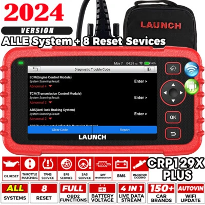 2025 LAUNCH CRP129X PLUS V2.0 Français diagnostic Scanner OBD2 Systèmes Complète - Image 1 of 4