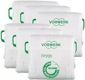 Vorwerk Kobold Packung mit 6 Original-Filtertüten Premium FP200 für Kobold VK200 - Bild 1 von 2