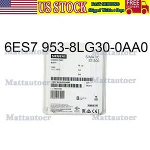New Siemens 6ES7953-8LG30-0AA0 SIMATIC S7 Micro Memory Card 6ES7 953-8LG30-0AA0 - Picture 1 of 11