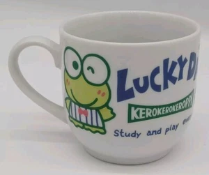 Sanrio Toyohan Keroppi and Keroleen Lucky Day Since 1988 Mug, Copyright 1992 - Picture 1 of 18