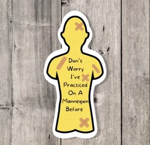 Nurse Healthcare Medical Vinyl Sticker Laptop Sticker Water Bottle Sticker Decal - Picture 1 of 4