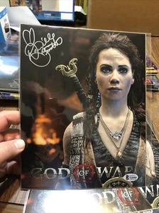 Bam! Gamer Box: Danielle Bisutti - Freya 8x10 God of War Auto W/ Beckett COA - Picture 1 of 2