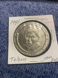 Don Laughlin's RIVERSIDE Resort $1.00 gaming token / coin Laughlin, NV Nevada - Picture 1 of 2