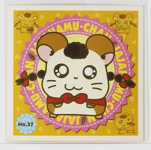 Hamtaro Mini Seal Sticker No.37 Pepper Hamster Japanese Anime Character - Picture 1 of 4