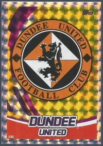 TOPPS MATCH ATTAX SPL-2017-18- #235-DUNDEE UNITED TEAM BADGE-SILVER FOIL - Picture 1 of 1