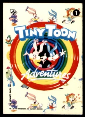 Topps Tiny Toon Adventures (1991) Tiny Toon Adventures (Completed puzzle) No. 1 - Image 1 of 2