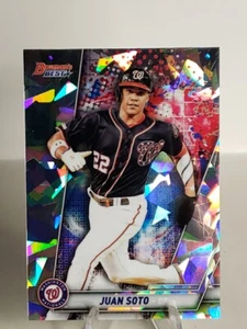 Bowman's Best Juan Soto 2019 refractor atómico Nationals Yankees - Imagen 1 de 2