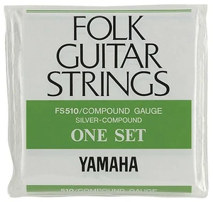 YAMAHA JAPAN FS-510 Folk Guitar Strings COMPOUND GAUGE - Picture 1 of 1