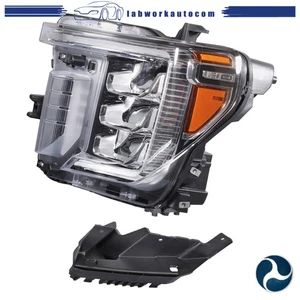 For GMC Sierra 2500/3500 HD 2020-23 Factory Full LED Headlights Left Replacement - Picture 1 of 19