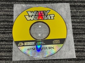 SEGA SATURN SOFT WILLY WOMBAT SEGA SATURN SS