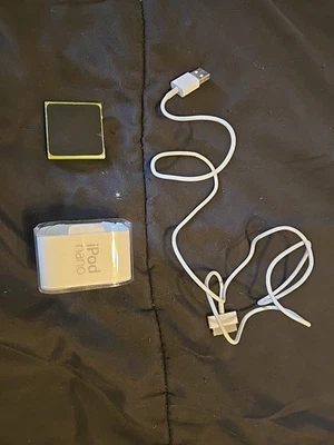 iPod Nano 6th Generation 8GB Green, Model A1366, Parts Or Repair See Descriptio - Image 1 of 4