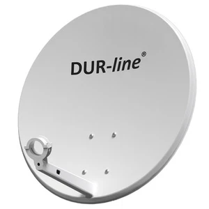 DUR-line EASYTENNE 60cm Satellitenschüssel Spiegel Antenne HDTV HD UHD 4k Grau - Bild 1 von 7
