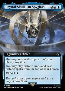 MTG CRYSTAL SKULL, ISU SPYGLASS EXTENDED ART Assassin's Creed NM - Picture 1 of 1