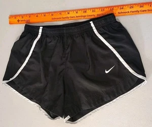 Nike M Black Dri Fit Girls Track Shorts - Picture 1 of 5