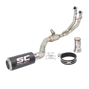 RS660 2021-2025 for Aprilia Tuono 660 Complete Exhaust System Front Pipe Muffler - Picture 1 of 16