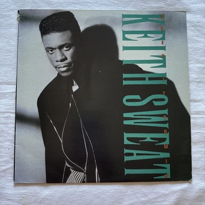 Keith Sweat - Keep It Comin Single Vinyl Record Album - 1991 - Image 1 of 4