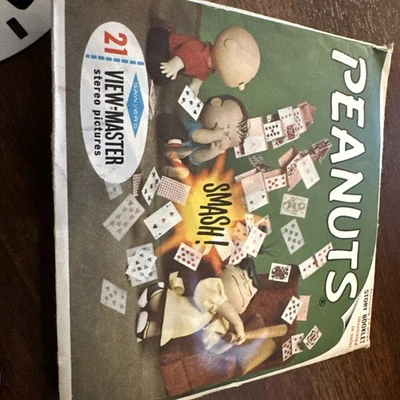 VIEW MASTER PEANUTS 1966 B 536 EXCELENTE ESTADO Foto 1 de 4