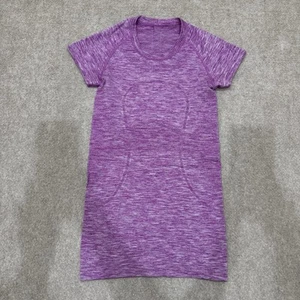 Lululemon Run Women's Size 2 Purple Swiftly Tech Short Sleeve T Shirt - Picture 1 of 7