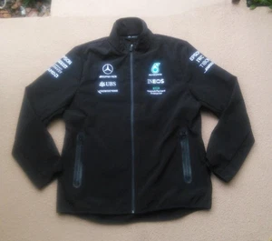 Herren AMG Petronas Formel 1 Team Jacke Mercedes F1 Schwarz Full Zip Gr. XL - Bild 1 von 7