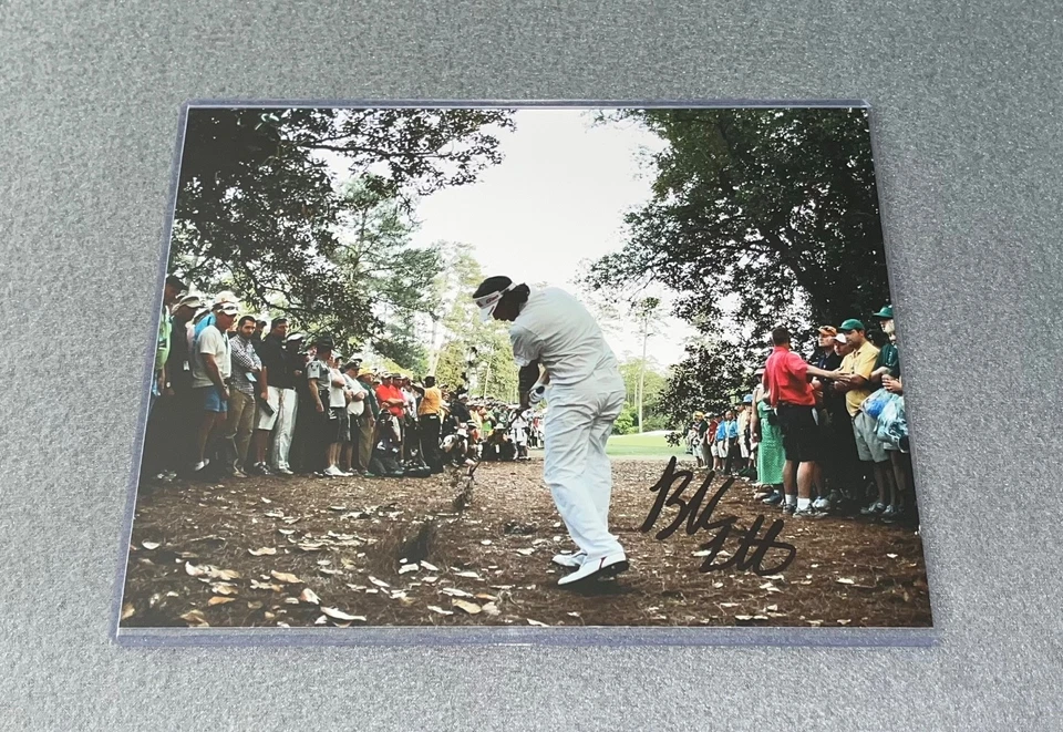 BUBBA WATSON 2012 MASTERS 'THE SHOT' FIRMADO AUTOGRAFIADO 8X10 FOTO CERTIFICADO DE AUTENTICIDAD Foto 1 de 1