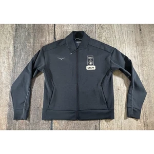 Hoka Kaitoro Knit Staff Jacket Mens Med Black Western States Track Athleisure - Bild 1 von 10