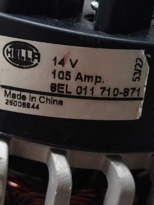 8EL011710871 alternatore per OPEL VECTRA C GTS (Z02) 1.9 CDTI (F68) 2002 255727 - Immagine 1 di 4