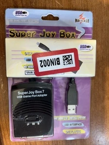 May Flash Super Joy Box 7 15 Pin Joystick Converter To USB Game Port Adapter - Picture 1 of 2