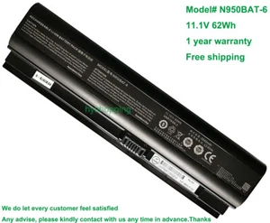 N950BAT-6 Batteria per Clevo N957TD N957TP6 ZX7-cp5s2 ZX7-cp7s2 K690E ZX7-G4T1 - Foto 1 di 2