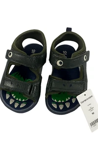 Nuevas sandalias iluminadas Carter's Cade dinosaurio para niños pequeños 6, 10 - Imagen 1 de 15