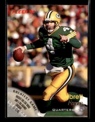 1996 Fleer #51 Brett Favre Green Bay Packers - Image 1 of 2