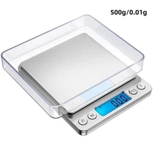 Digital Mini Kitchen Scale - Precision Scale with LCD & Tare Function - Picture 1 of 8