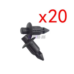 20x SPREADER RIVETS Panel Mounting Clips 6 MM for Honda Yamaha Suzuki Kawasaki - Picture 1 of 4