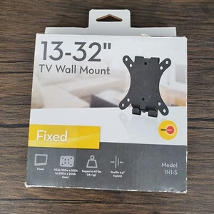Omnimount Modelo 1N1-S 13-32" TV Montaje en Pared Fijo Negro Caja Abierta - Imagen 1 de 19