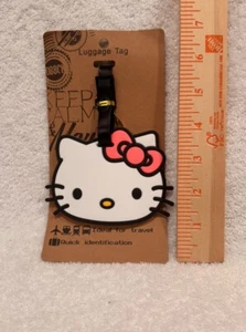 Sanrio Hello Kitty Travel Luggage Suitcase Baggage Identification Tag - Picture 1 of 2