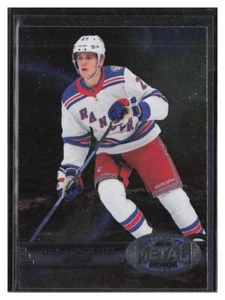 Nils Lundkvist 2021-22 SkyBox Metal Universe Retro #R-38 New York Rangers - Picture 1 of 2