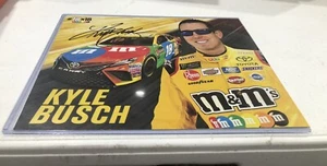 Tarjeta de héroe/imagen autografiada de Kyle Busch 8X10 - Imagen 1 de 13