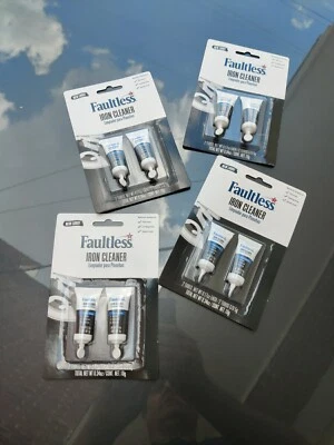 FAULTLESS/BON AMI CO 4 cards Faultless 40105 Hot Iron Cleaner - Removes Residue from Hot Irons