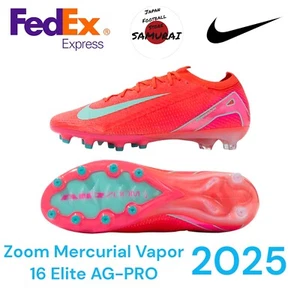Nike Zoom Mercurial Vapor 16 Elite AG-PRO FQ8693-800 Soccer Cleat authentic new - Picture 1 of 12