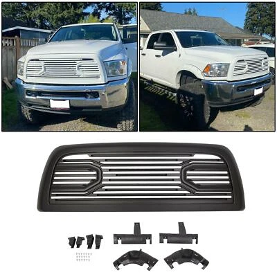 Repuesto de rejilla superior capó Big Horn para Dodge Ram 2500 3500 10-18 pintable Foto 1 de 4